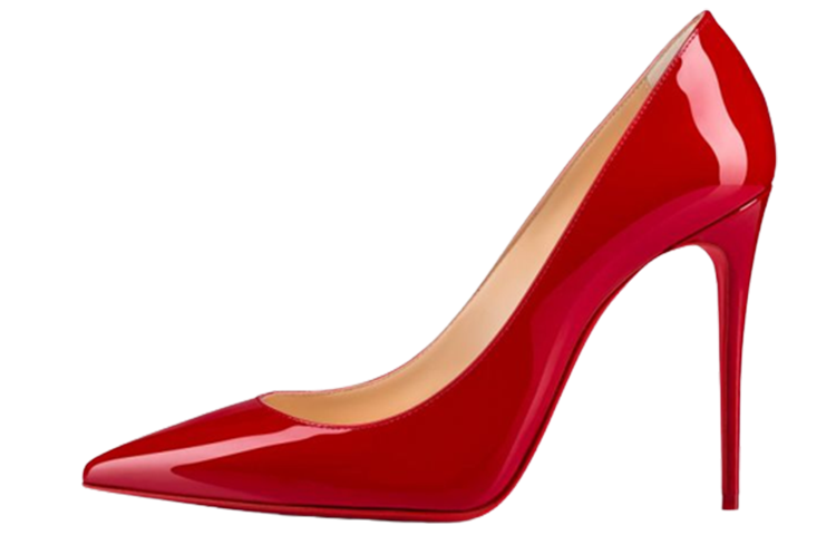 (Women) Christian Louboutin Kate 100mm Pump Loubi Patent Leather 3191411R251