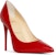 (W) Christian Louboutin Kate 100mm Kasut Tumit Tinggi Kulit Loubi Patent 3191411R251