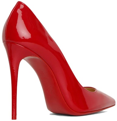 (W) Christian Louboutin Kate 100mm Kasut Tumit Tinggi Kulit Loubi Patent 3191411R251 Lookbook (W) Christian Louboutin Kate 100mm Kasut Tumit Tinggi Kulit Loubi Patent 3191411R251