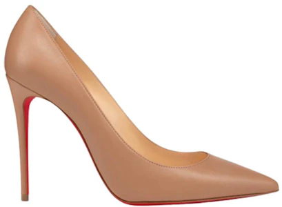 Lookbook Christian Louboutin 時尚尖頭皮革高跟鞋 女式 裸色