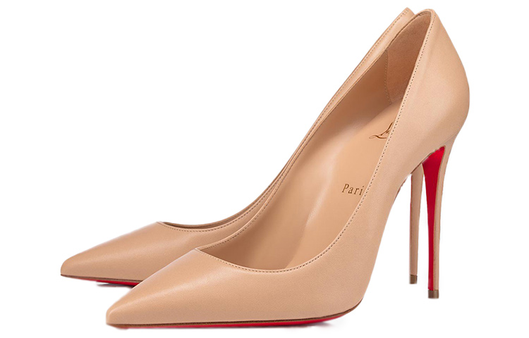 Lookbook (W) Christian Louboutin Kate 100mm Pump Kulit Nappa Nude 1210663N247