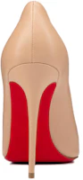 Shop Christian Louboutin 時尚皮革高跟鞋 女款 裸色