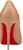 (W) Christian Louboutin Kate 100mm Pam Nude Kulit Nappa Berkilau 3190048PK1A