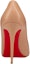 Purchase (W) Christian Louboutin Kate 100mm Pam Nude Kulit Nappa Berkilau 3190048PK1A