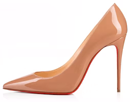 (Women) Christian Louboutin Kate 100mm Pump Nude Patent Leather 3191411PK20 (Women) Christian Louboutin Kate 100mm Pump Nude Patent Leather 3191411PK20