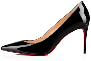 (Women) Christian Louboutin Kate 85mm Pump Black Patent Leather 3191416BK01 (Women) Christian Louboutin Kate 85mm Pump Black Patent Leather 3191416BK01