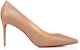 (W) Christian Louboutin Kate 85mm Pam Nude Kulit Nappa 3190044PK1A