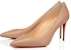 (W) Christian Louboutin Kate 85mm Pam Nude Kulit Nappa 3190044PK1A