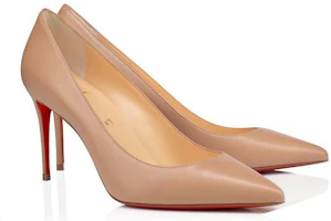 Shop Christian Louboutin Kate 時尚高跟鞋 女款 米色