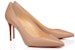 (W) Christian Louboutin Kate 85mm Pam Nude Kulit Nappa 3190044PK1A