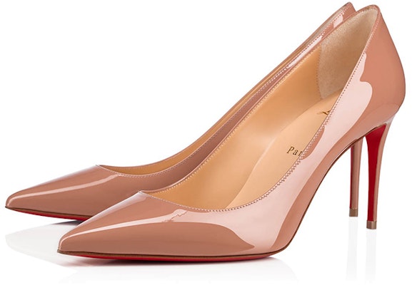 (Women) Christian Louboutin Kate 85mm Pump Nude Patent Leather 3191416PK1A Lookbook (Women) Christian Louboutin Kate 85mm Pump Nude Patent Leather 3191416PK1A