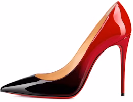 (Women) Christian Louboutin Kate 'Black Red Patent' 3191412M283 (Women) Christian Louboutin Kate 'Black Red Patent' 3191412M283