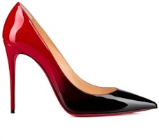 Christian Louboutin KATE 漆皮高跟鞋 女款 黑紅 Order Christian Louboutin KATE 漆皮高跟鞋 女款 黑紅