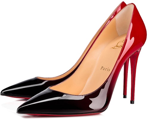 (W) Christian Louboutin Kate 'Hitam Merah Patent' 3191412M283 Lookbook (W) Christian Louboutin Kate 'Hitam Merah Patent' 3191412M283