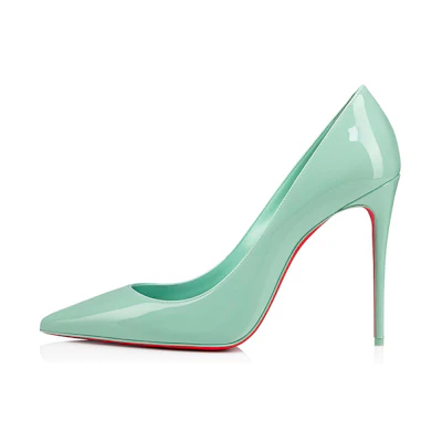(W) Christian Louboutin Kate 'Mint Green'