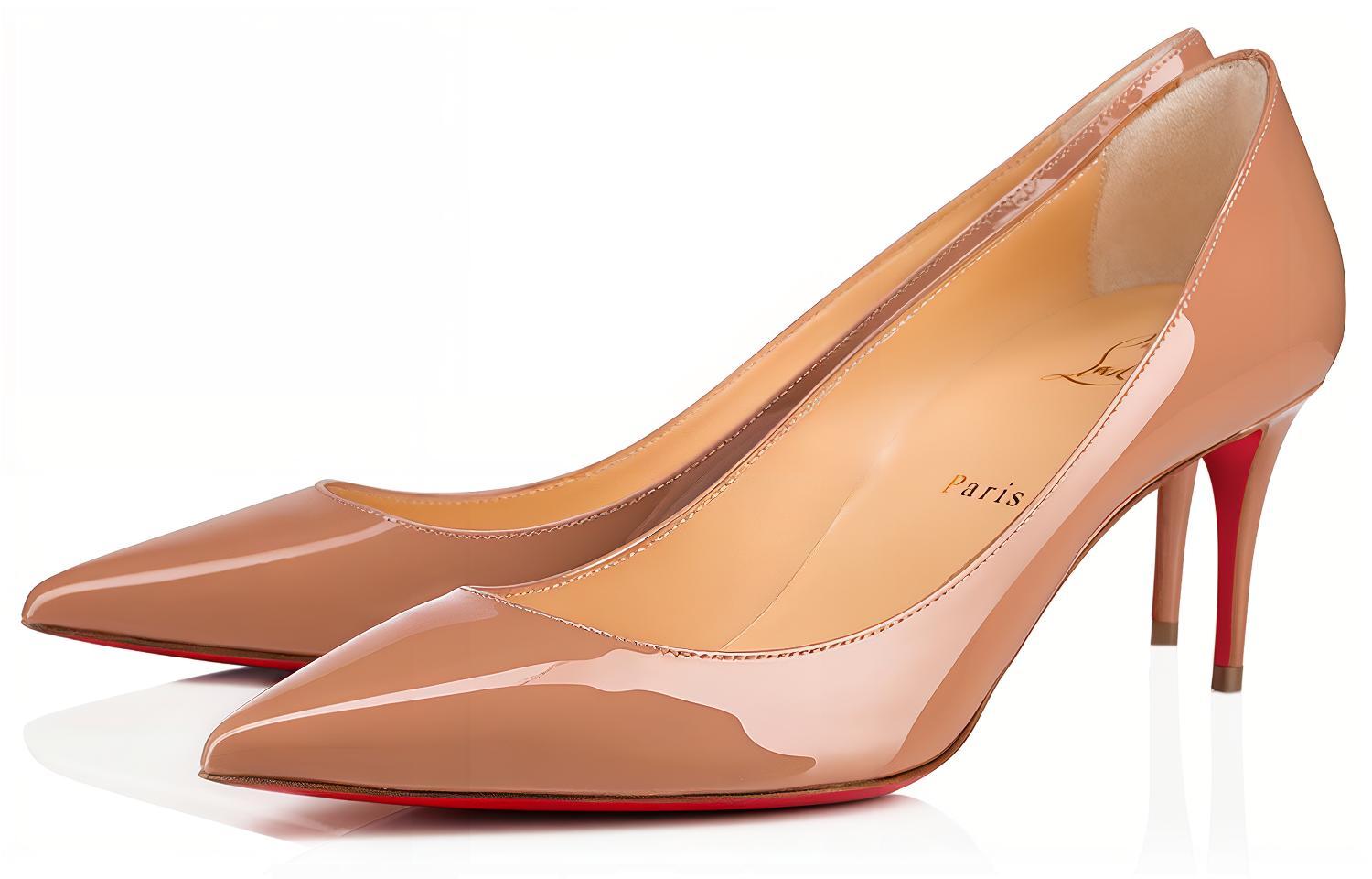 Lookbook Christian Louboutin Kate 高跟鞋 女式 裸色