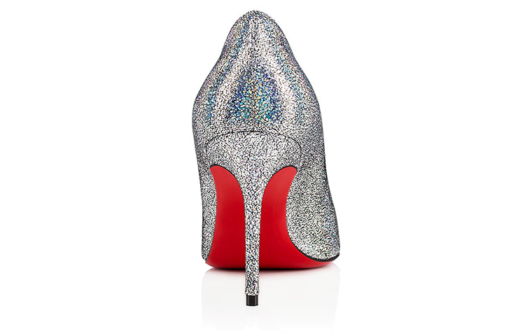 (W) Christian Louboutin Kate 'Silver Nappa' 圖 4