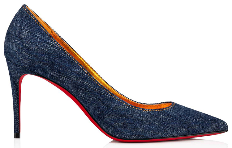 (W) Christian Louboutin Kate High Heels 'Blue Fashion' 圖 2