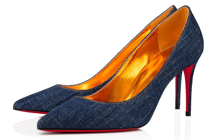 (W) Christian Louboutin Kate High Heels 'Blue Fashion' 圖 3