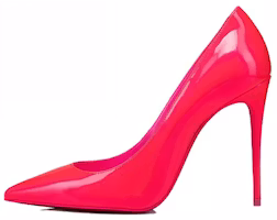 (Women) Christian Louboutin Kate Leather Slip-On Stiletto 'Pink' 1231101P788 (Women) Christian Louboutin Kate Leather Slip-On Stiletto 'Pink' 1231101P788
