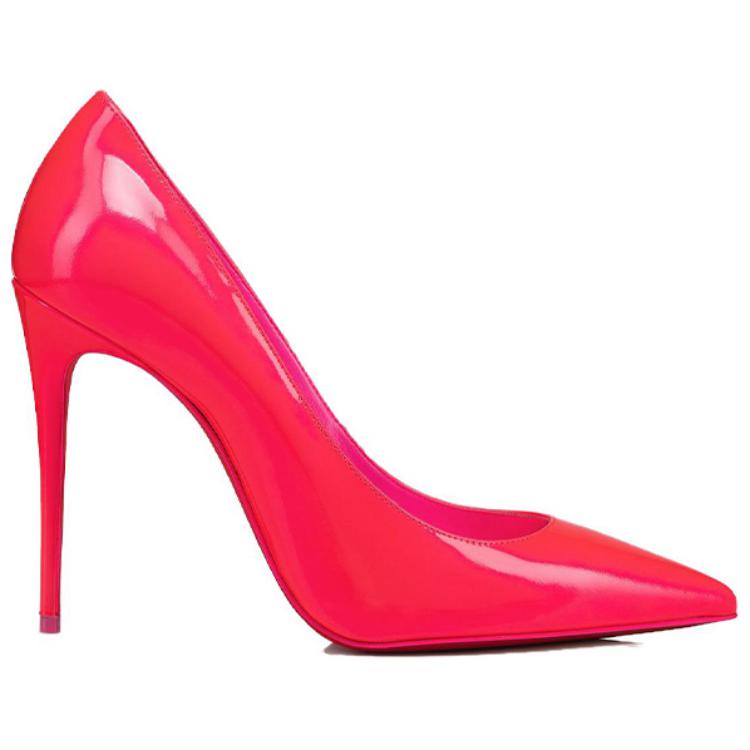 Order (Women) Christian Louboutin Kate Leather Slip-On Stiletto 'Pink' 1231101P788