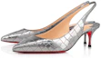 Lookbook (Women) Christian Louboutin Kate Sling 'Silver' 3210204SV20