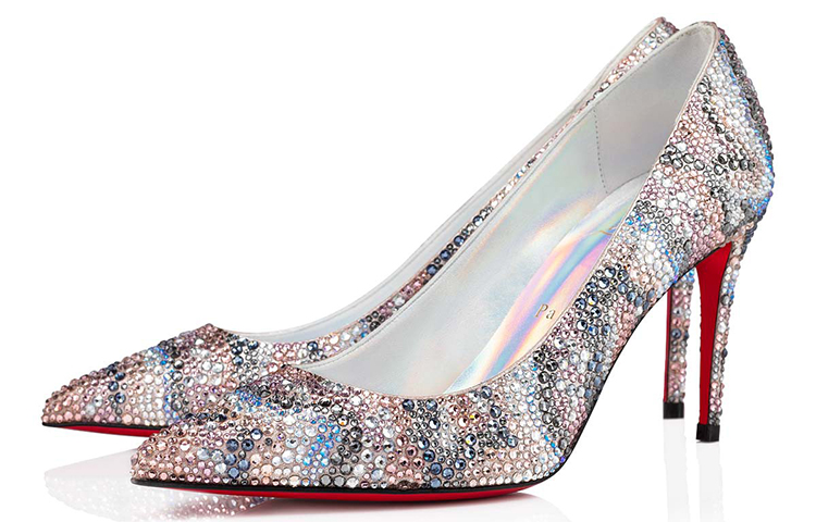 (W) Christian Louboutin Kate Strass 'Silver' 圖 3