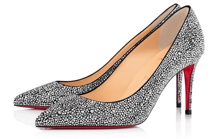 (W) Christian Louboutin Kate Strass 'Silver Black' 圖 3