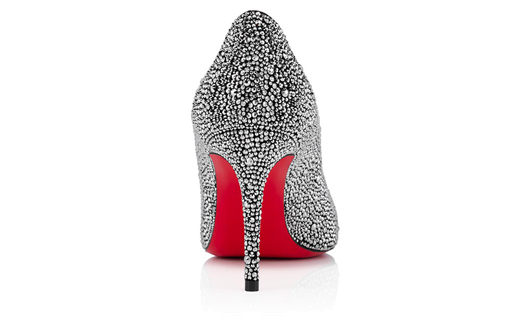 (W) Christian Louboutin Kate Strass 'Silver Black' 圖 4