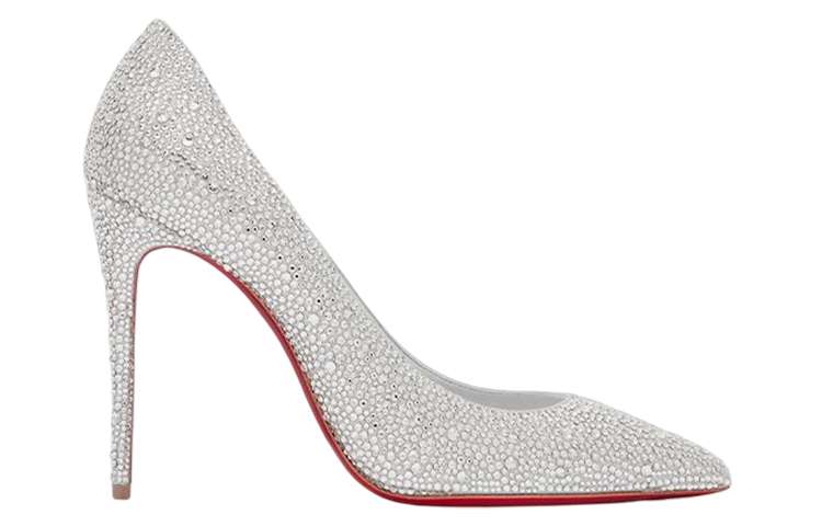 (W) Christian Louboutin Kate Strass 'Silver Crystal' 圖 2