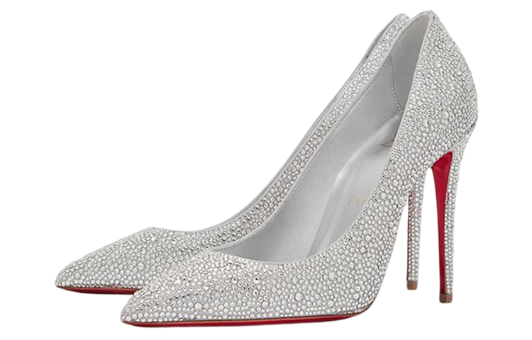 (W) Christian Louboutin Kate Strass 'Silver Crystal' 圖 3