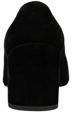 (Women) Christian Louboutin Leather Block Heel 'Black' 1200547BK01 Lookbook (Women) Christian Louboutin Leather Block Heel 'Black' 1200547BK01