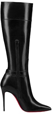 (Women) Christian Louboutin Leather Fashion Pointed-Toe Over-The-Knee Boots 10cm 'Black' 3221247BK01 Order (Women) Christian Louboutin Leather Fashion Pointed-Toe Over-The-Knee Boots 10cm 'Black' 3221247BK01
