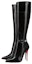 Lookbook (W) But But Lutut Tinggi Kulit Christian Louboutin Tumit 10cm 'Hitam' 3221247BK01