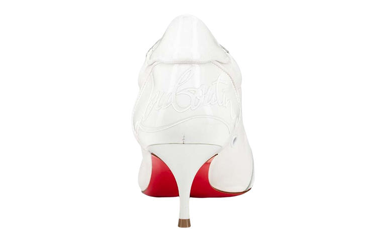 Lookbook (W) Christian Louboutin Escarpins Lacés en Cuir Blanc 1221140W437