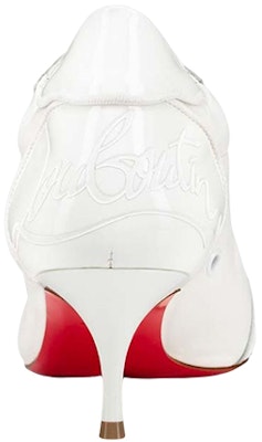 (Women) Christian Louboutin Leather Lace-Up High Heels 'White' 1221140W437 Lookbook (Women) Christian Louboutin Leather Lace-Up High Heels 'White' 1221140W437