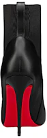 Shop (W) Christian Louboutin Sepatu Chelsea Tumit 10cm Kulit Runcing 'Hitam' 1230286BK01