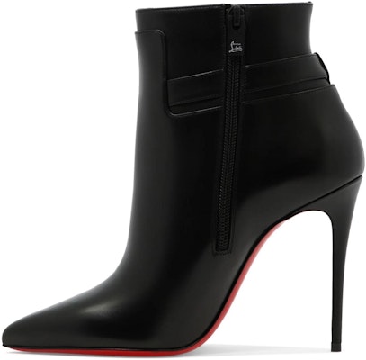 (Women) Christian Louboutin Leather Pointed-Toe Stiletto Ankle Boots 'Black' 3220843BK01 Buy (Women) Christian Louboutin Leather Pointed-Toe Stiletto Ankle Boots 'Black' 3220843BK01