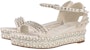 (W) Sandal Kulit Christian Louboutin 'Beige' 1220576W408
