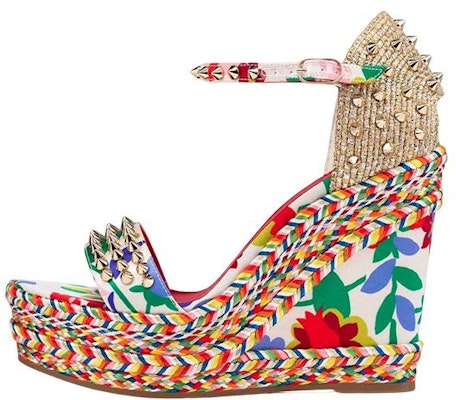 (Women) Christian Louboutin Leather Sandals 'Multicolor' 1221263T182 Buy (Women) Christian Louboutin Leather Sandals 'Multicolor' 1221263T182