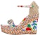 (W) Sandal Kulit Christian Louboutin 'Multicolor' 1221263T182