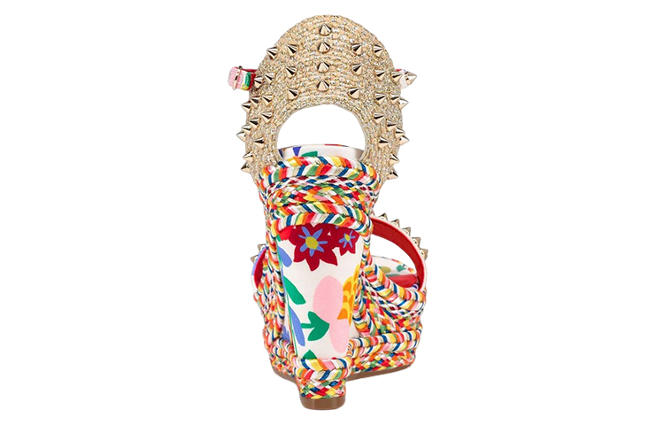 (W) Christian Louboutin Leather Sandals 'Multicolor' 圖 4