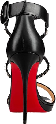(Women) Christian Louboutin Leather Stiletto Sandals 'Black' 3180515BK65 Shop (Women) Christian Louboutin Leather Stiletto Sandals 'Black' 3180515BK65