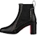 (W) Christian Louboutin Chelsea Boot Kulit Studs Tumit 7cm 'Hitam' 1230031BK01
