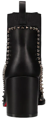 (W) Bottes Chealsea à Talons Chunky à Clous en Cuir Christian Louboutin 7cm ''Noir'' 1230031BK01 Shop (W) Bottes Chealsea à Talons Chunky à Clous en Cuir Christian Louboutin 7cm ''Noir'' 1230031BK01