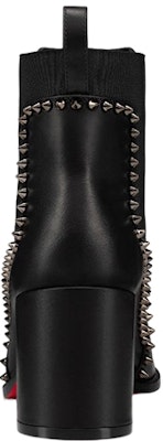 (W) Bota Chelsea Tacón Grueso 7cm 'Negro' de Cuero con Tachuelas Christian Louboutin 1230031BK01 Shop (W) Bota Chelsea Tacón Grueso 7cm 'Negro' de Cuero con Tachuelas Christian Louboutin 1230031BK01