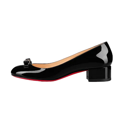 (W) Christian Louboutin Loafer 'Black Patent'