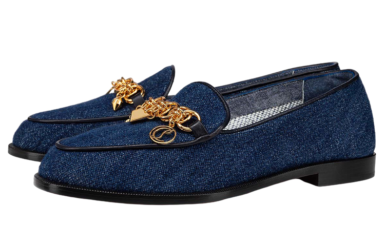 (W) Christian Louboutin Loafer 'Deep Blue Denim' 圖 2