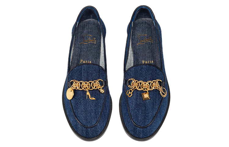 (W) Christian Louboutin Loafer 'Deep Blue Denim' 圖 3