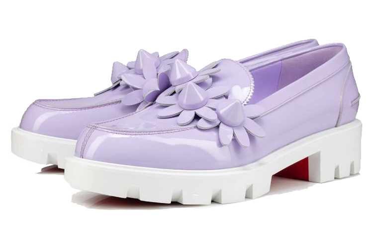 (W) Christian Louboutin Loafer 'Purple Patent Calfskin' 圖 2